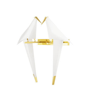 Бра светодиодное Moderli V3076-2WL origami Birds