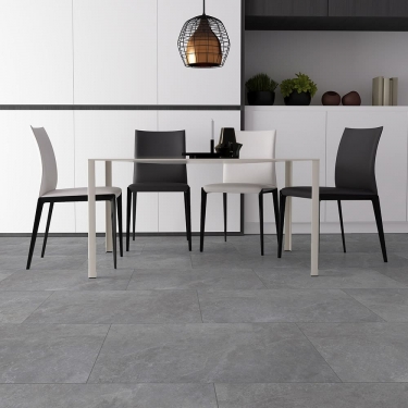SPC кварц-винил Floorwood Synchro 8222 Бетон Электра