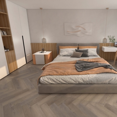 SPC кварц-винил Floorwood Authentic 1502 Оранжевый цветок