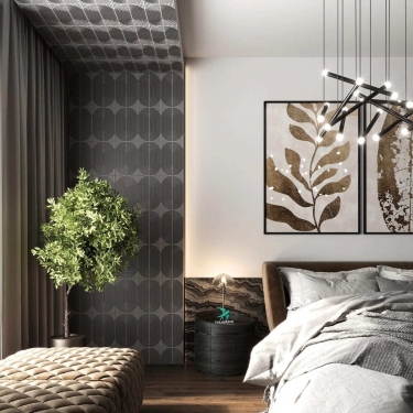Стеновые панели Decoplume WAVE 3 - DP118