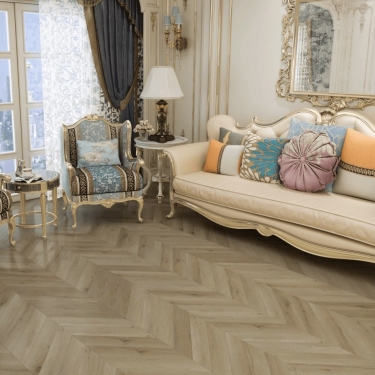 SPC кварц-винил Damyfloor Chevron Версаль
