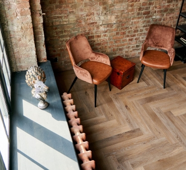 Vinilam Parquet Herringbone Венецианский паркет